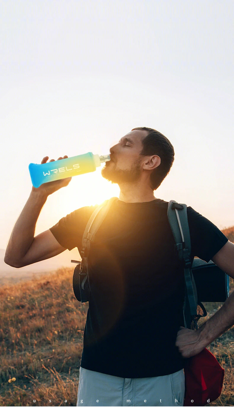 Portable Soft Flask | Collapsible Water Bottle for Outdoor Sports