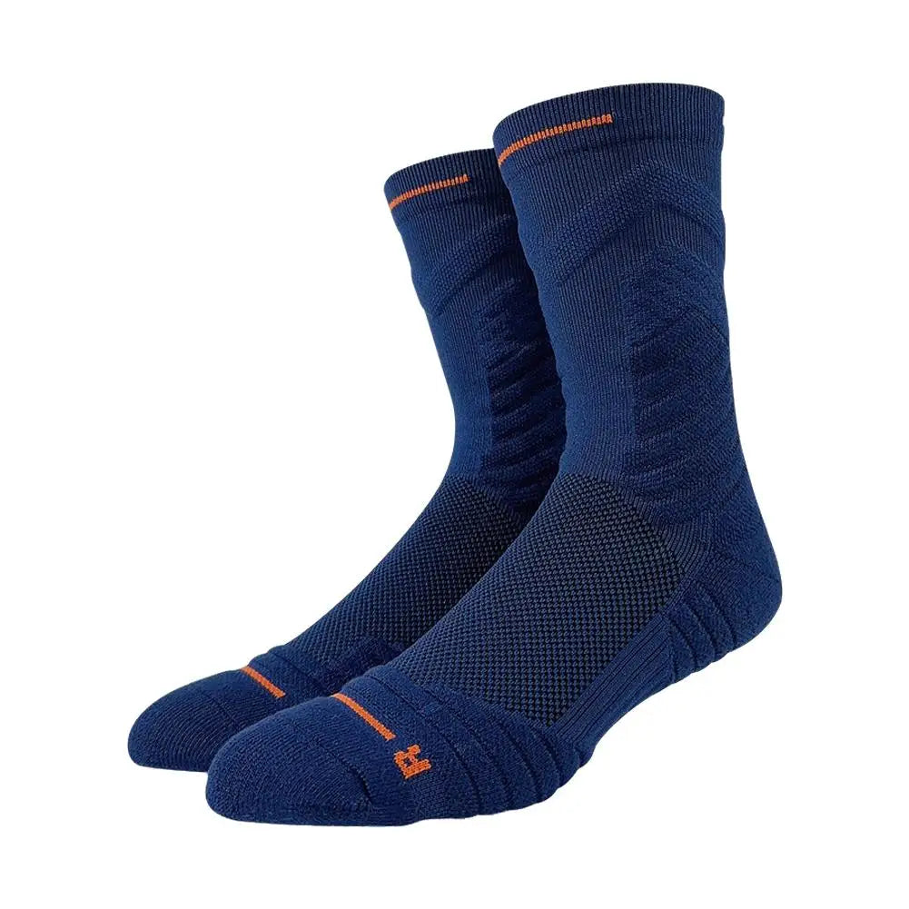 Bullfight 2.0 Elite Running Socks - High-Top, Thick & Professional