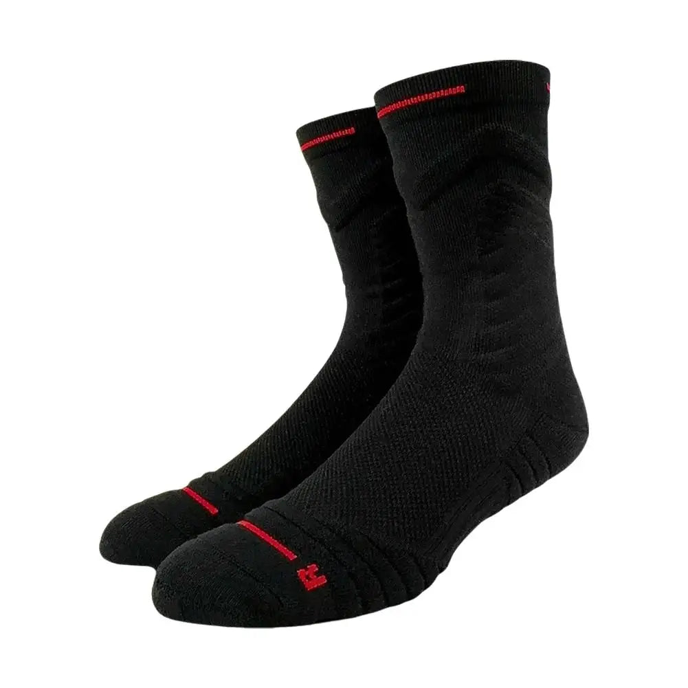 Bullfight 2.0 Elite Running Socks - High-Top, Thick & Professional