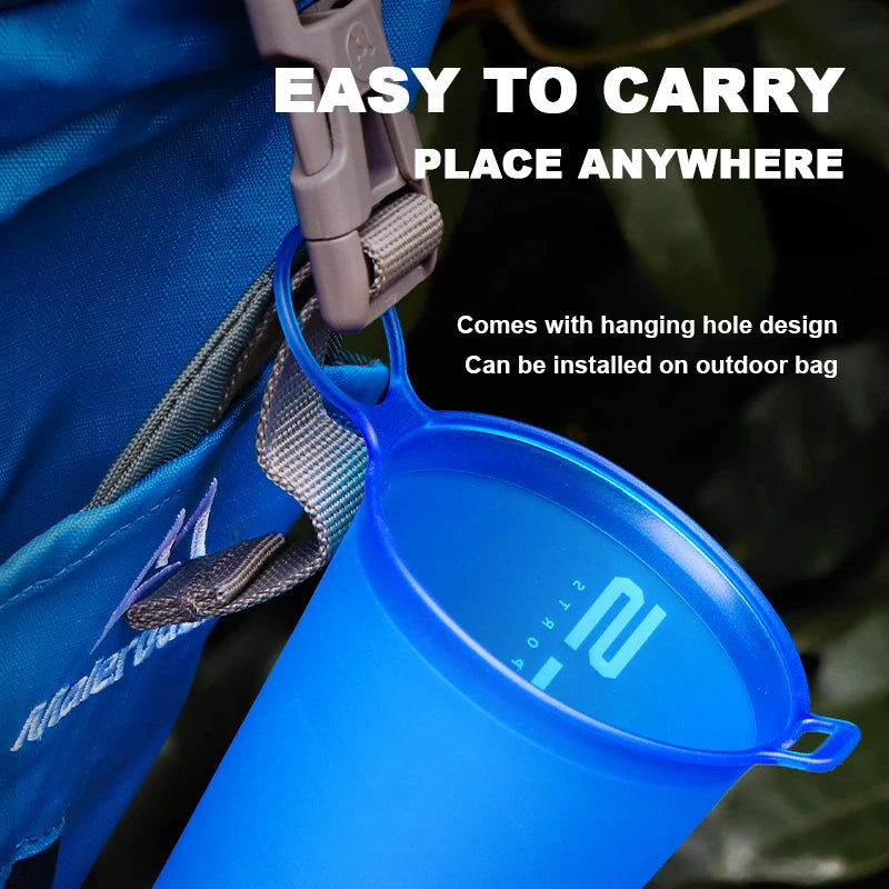 Portable Soft Flask | Collapsible Water Bottle for Outdoor Sports