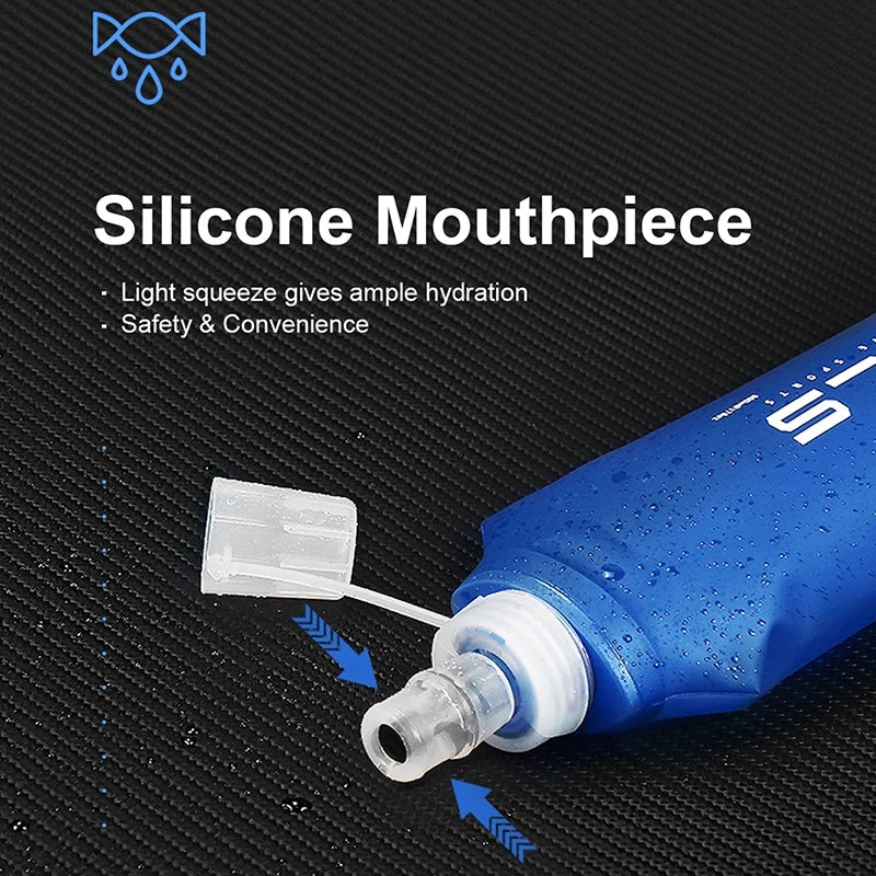 Portable Soft Flask | Collapsible Water Bottle for Outdoor Sports