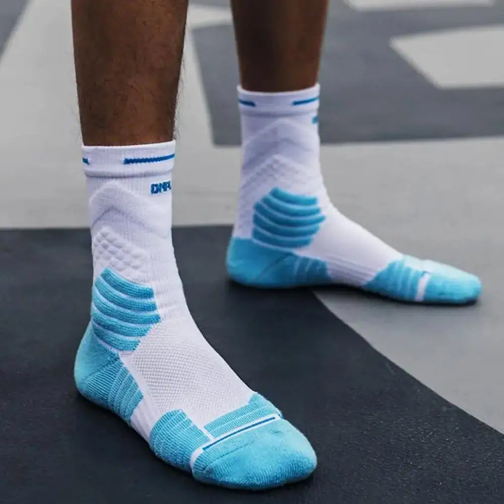 Bullfight 2.0 Elite Running Socks - High-Top, Thick & Professional